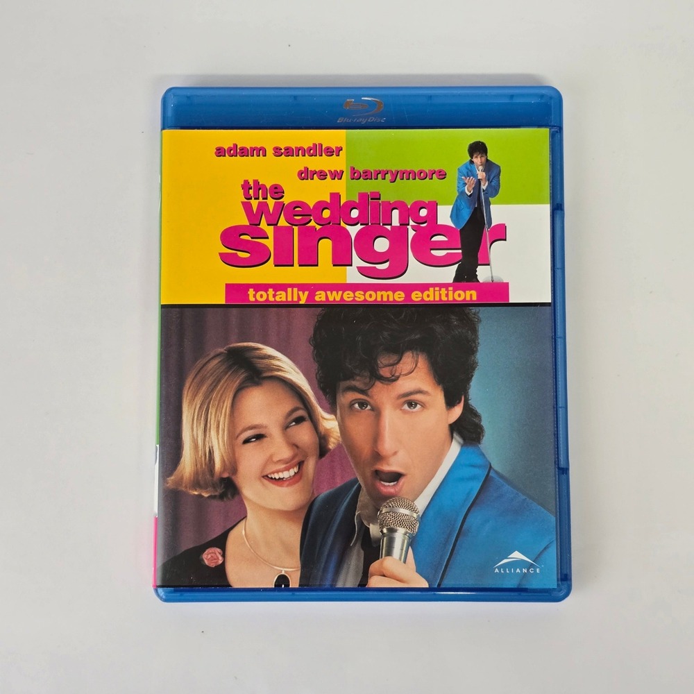 The Wedding‎ Singer Blu-ray Adam Sandler Drew Barrymore RomCom